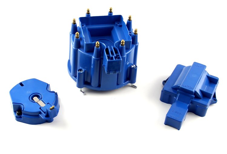 Distributor Cap and Rotor and Coil Cover for 6000 Series Distributors