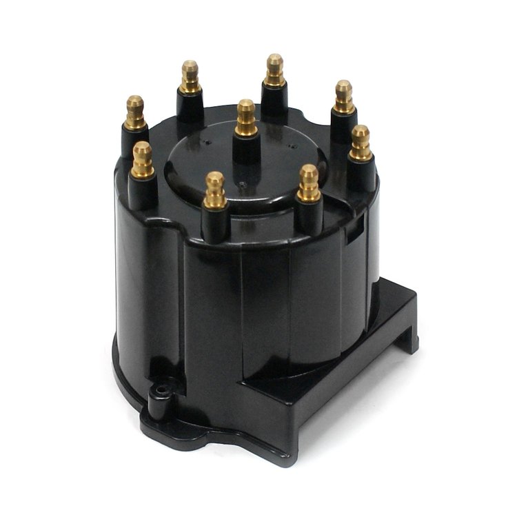 10000 Series Distributor Cap - Black