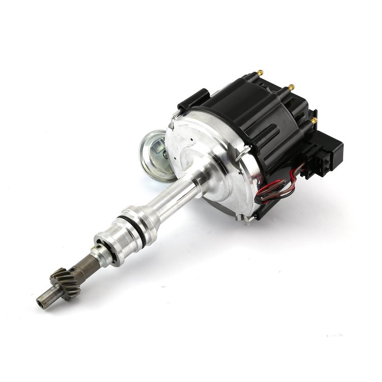 Ford 351W Windsor 65K Coil HEI Electronic Distributor - Black