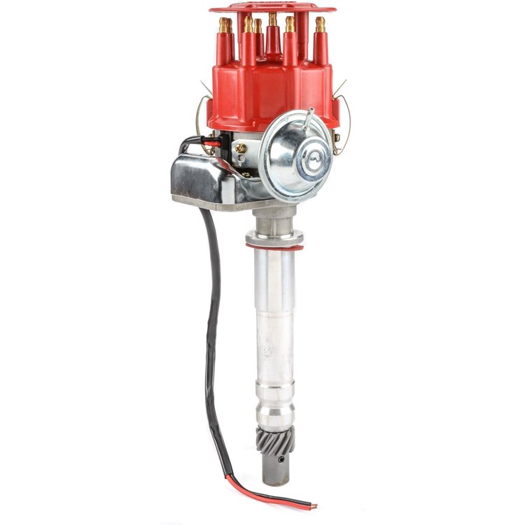 Ready-to-Run Electronic Distributor with Vacuum Small Block Chevy 350