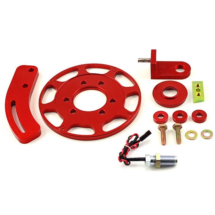 Aluminum Magnetic Crank Trigger Kit Small Block Chevy 350