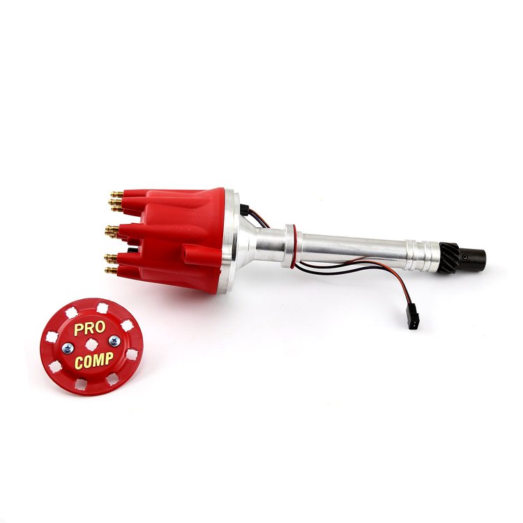 Chevy 348 409 Race Pro Billet Aluminum Distributor - Screw on
