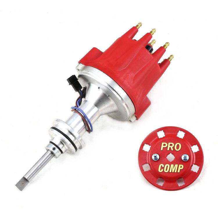 Mopar Chrysler BB 440 Race Pro Billet Aluminum Distributor - Screw on