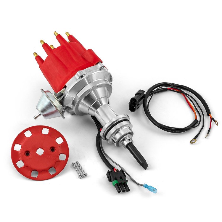 PCE376.1307 Pro-Billet Ready-to-Run Distributor Big Block Chrysler 383 400 [Natural]