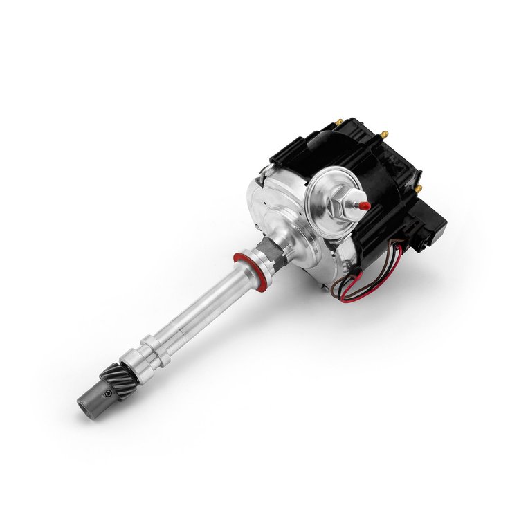 PCE376.1027.02 Chevy V6 3.8L 4.3L 6000 Series 65K Coil HEI Distributor - Black