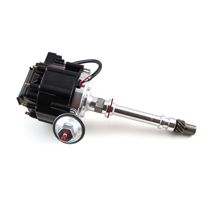 6000-Series HEI Distributor Small Block Chevy 350/Big Block Chevy 454 - Black Finish