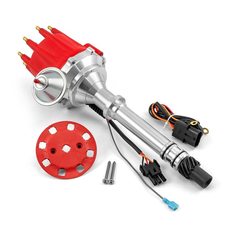 PCE376.1305 Chevy SBC 350 BBC 454 Pro-Billet Ready-to-Run Distributor