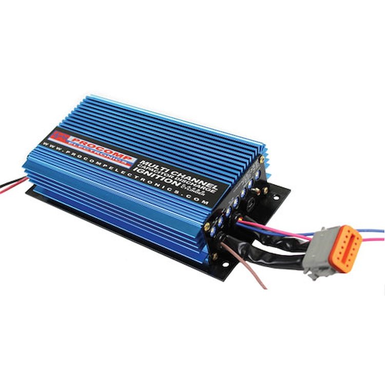 Multi Channel Spark CDI Capacitor Discharge Ignition Box 115Mj 2-Rev Lim / Ret