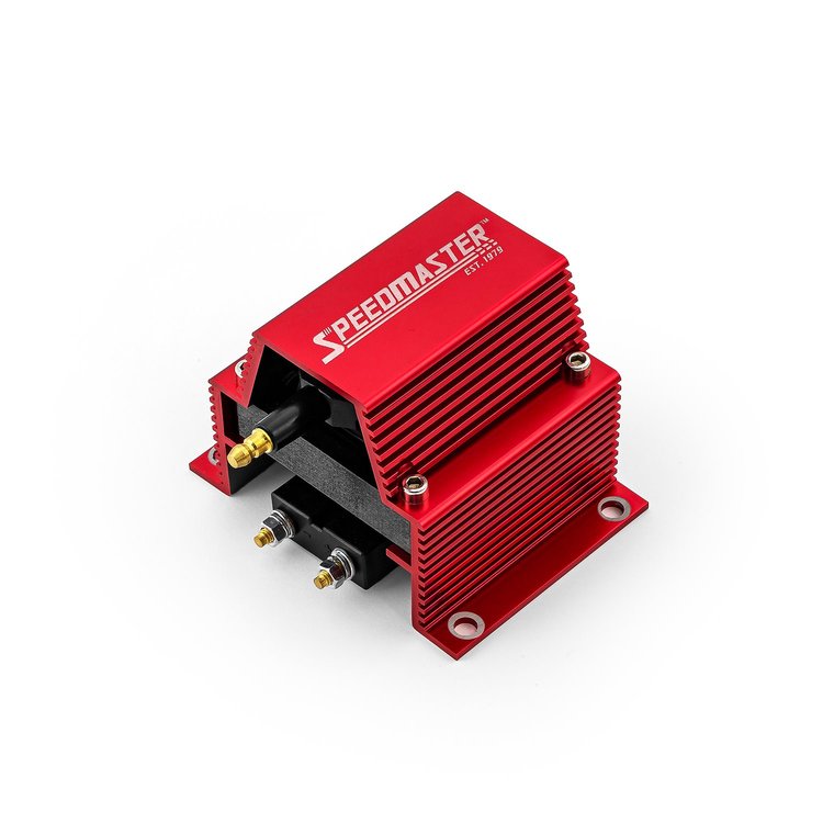High-Output E-Core Ignition Coil - Anodized Red