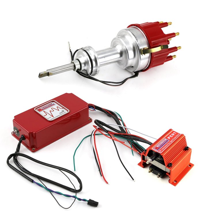 Mopar Chrysler BB 440 Race ProBillet Distributor 6AL Ignition Box / Coil