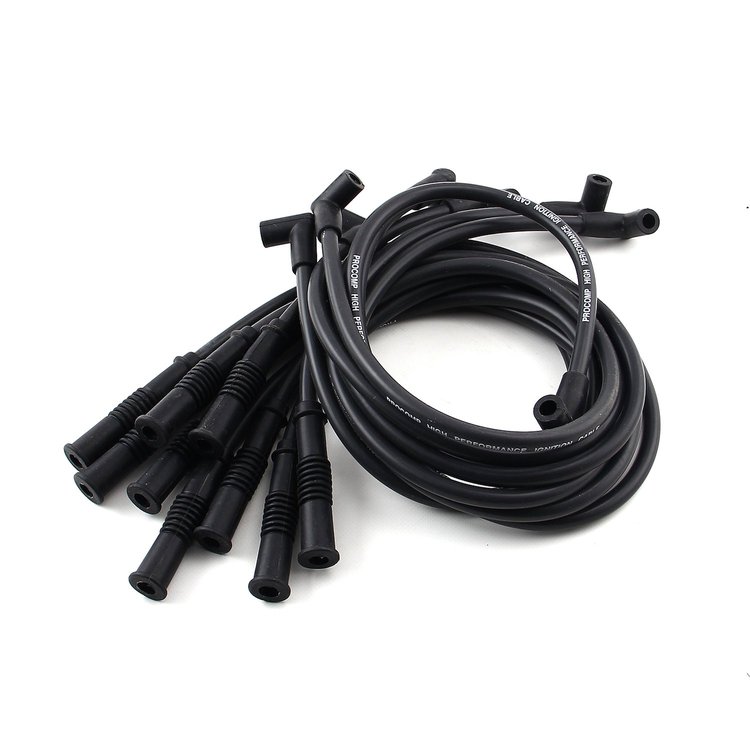 Universal Ignition Wires 90 Deg to Straight Male Ends