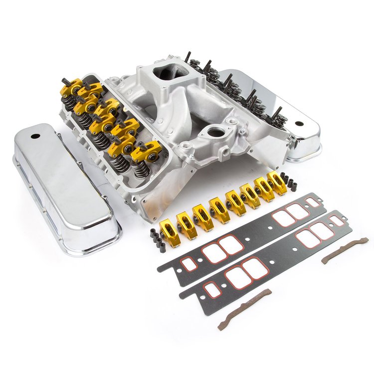 Chevy BBC 454 Solid Flat Tappet CNC Top End Engine Kit