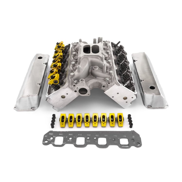 PCE435.1070 Ford 289 302 Windsor Boss Hyd Roller Cylinder Head Top End Engine Combo Kit