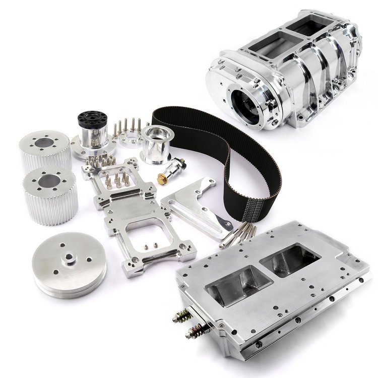 PCE460.1015 Complete 6-71 Roots Supercharger Blower Kit for GM LS1 Engines