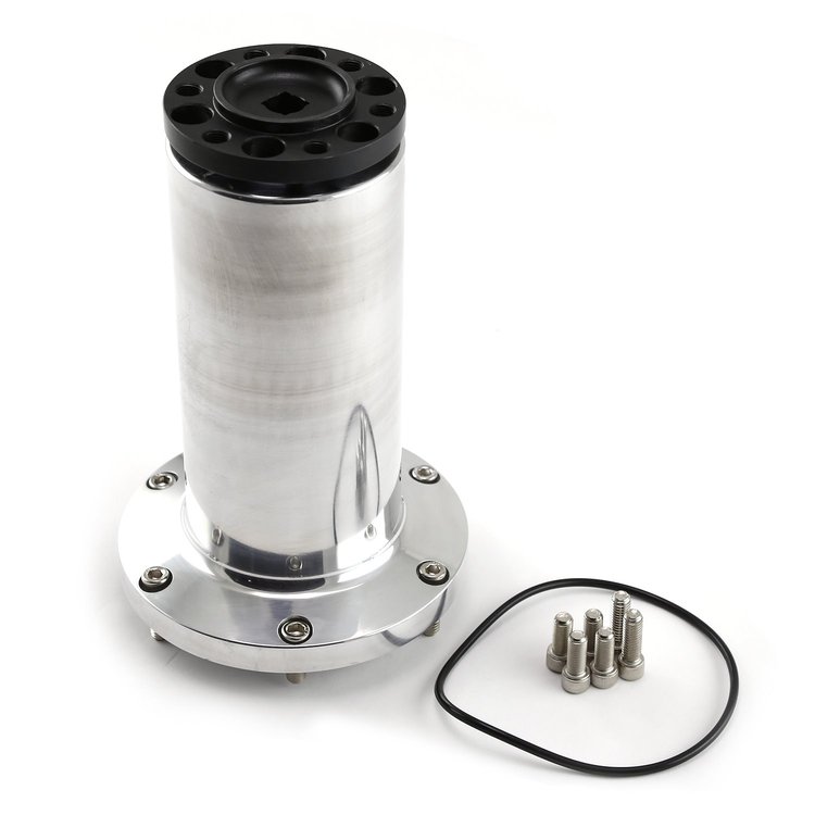 BILLET ALUMINIUM SUPERCHARGER SNOUT WITH COUPLER 8.40 LONG