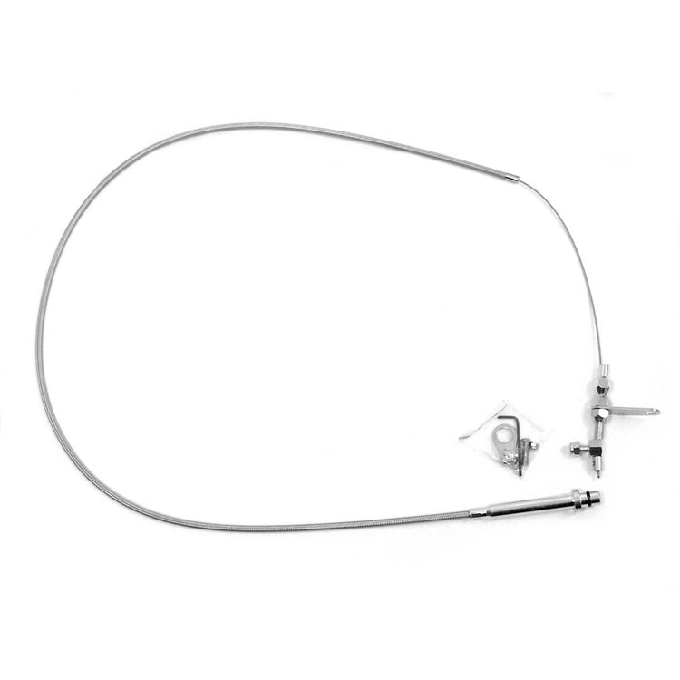 Stainless Steel Braided Kickdown Cable Kit