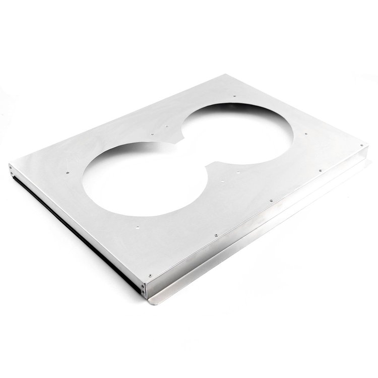 Aluminum Dual Fan Shroud For 28 Radiator Applications