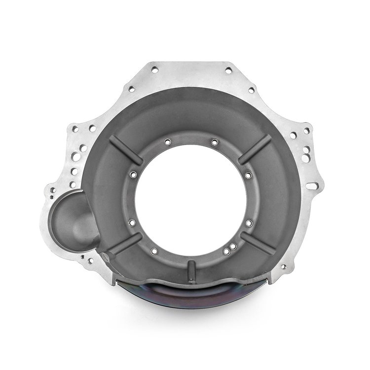 PCE542.1021 Chevy SBC BBC Ford SB to Powerglide & Reid TH400 Aluminum Bellhousing