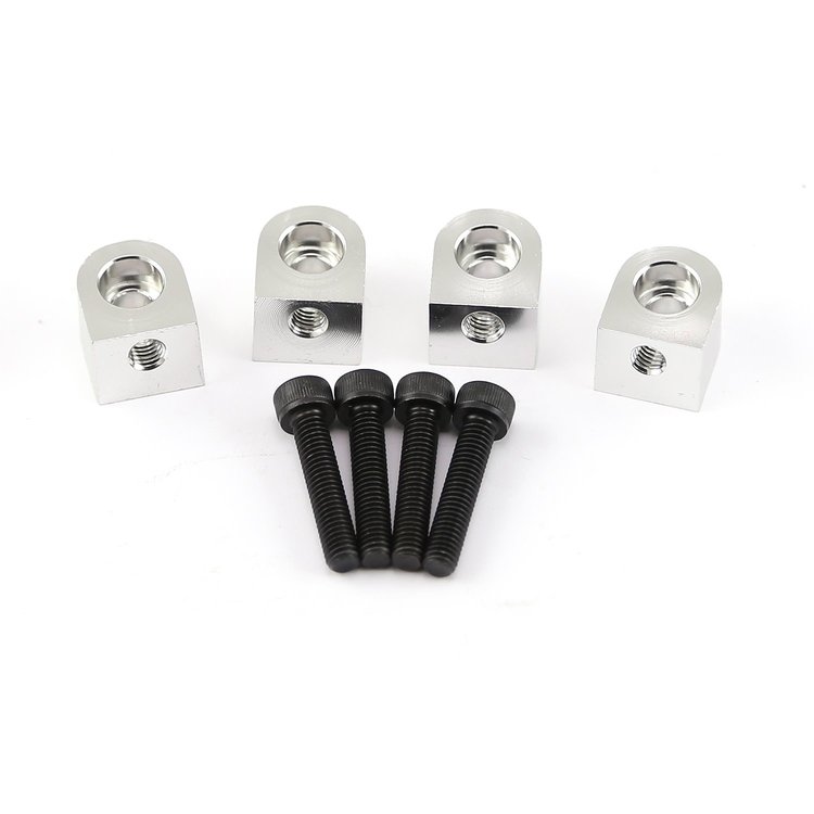 Chevy GM LS1 LS6 Billet Aluminum Fuel Rail Mounts w/ Hardware