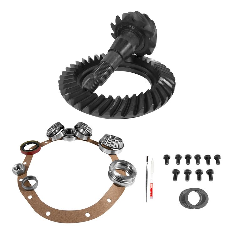 C925B1002 Ring & Pinion w/Installation Kit Bundle for 1980-2011 Dodge, Ram Trucks Chrysler 9.25 Differentials [3.55 Ratio]