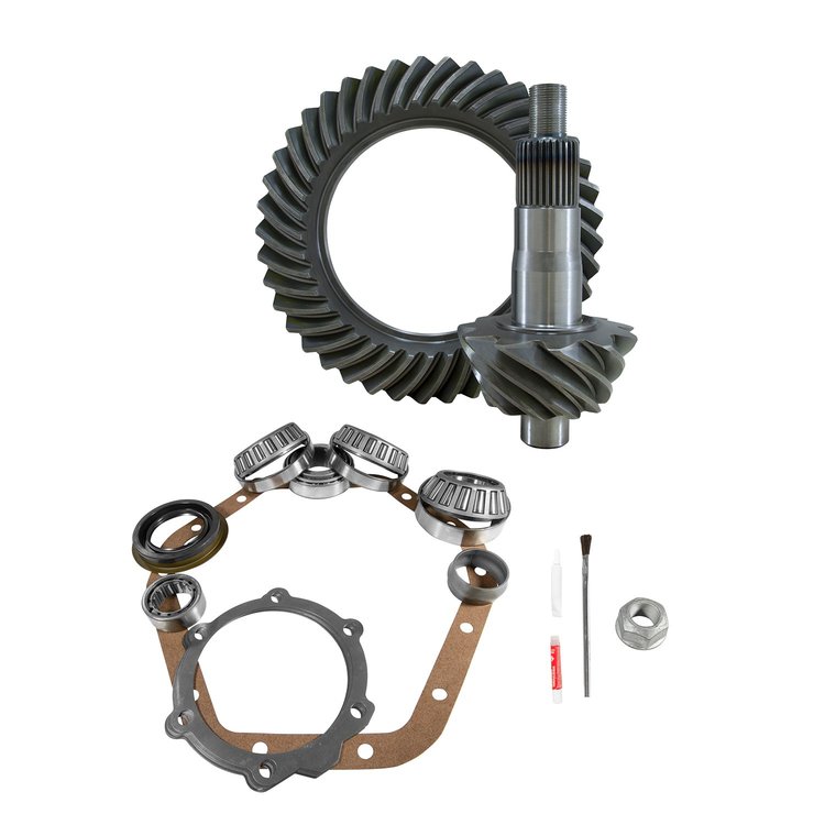 GM14B1001 Ring & Pinion w/Installation Kit Bundle for 1991-2015 GM Trucks, SUVs 14-Bolt GM Differential [3.73 Ratio]