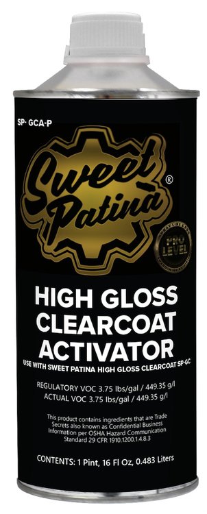 SP-CGAP High-Gloss Clearcoat Activator, Pint