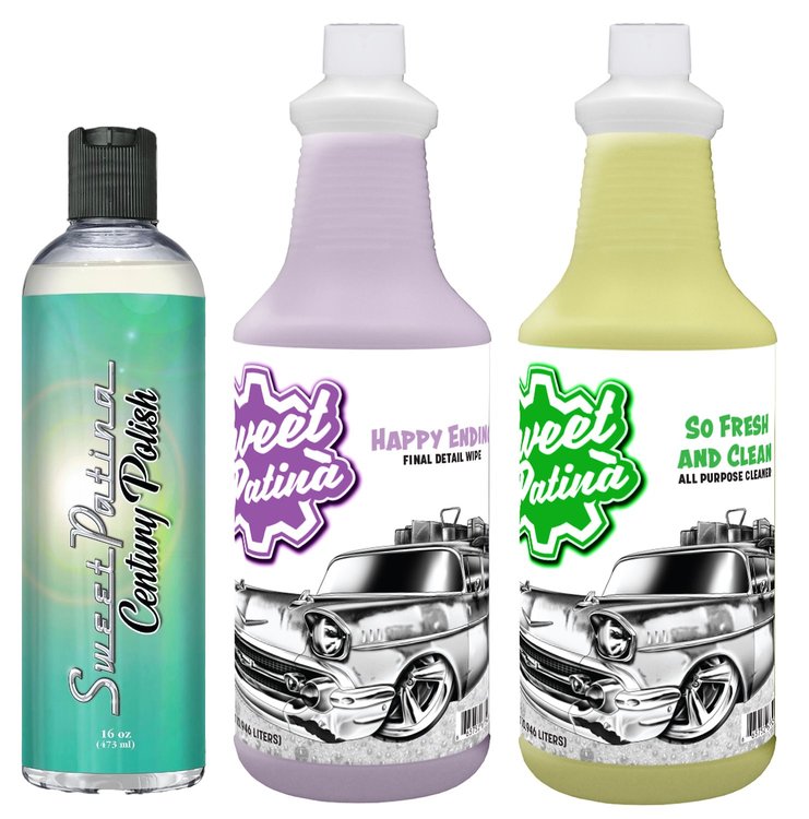 SP-CP-HE-APC Century Polish, Happy Ending Detail Wipe & All-Purpose Cleaner (APC) Kit