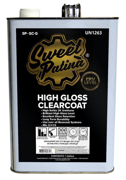 SP-GCG Pro-Level High-Gloss Clearcoat, 1 Gallon