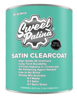 SP-SC3N1Q Pro-Level Satin Clearcoat, Quart