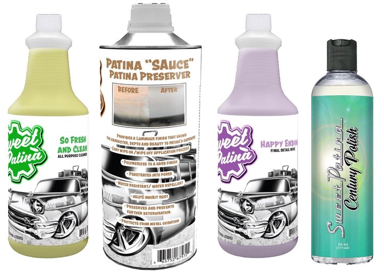 SP-TRIO-CP The “Trio” Patina Care Kit w/Century Polish
