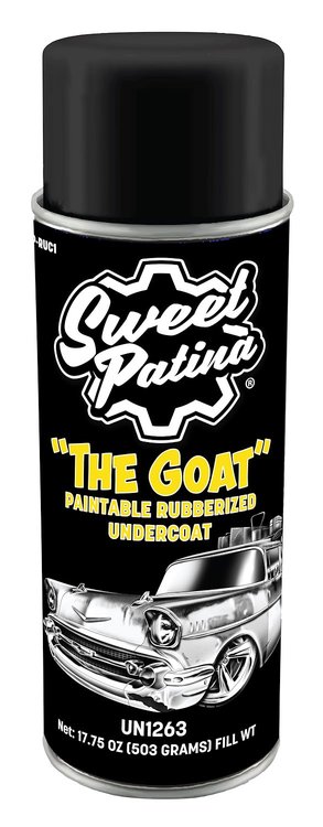 SPRUC1 The Goat Undercoat Rust Prevention, 16 Oz. Aerosol Spray Can [Matte Black Finish]