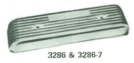 Finned Aluminum Valve Covers for 1949-1956 Oldsmobile 303/324 V8 Engines