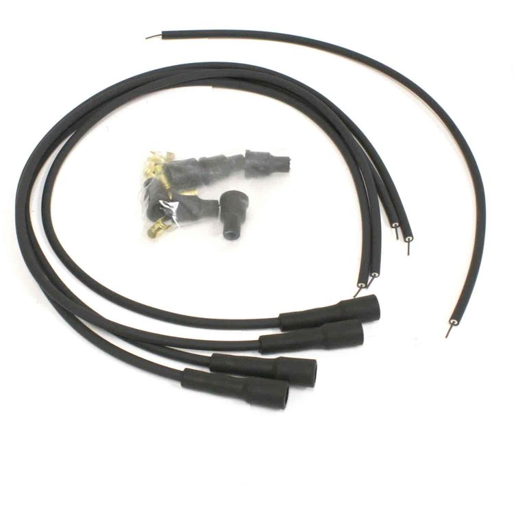 Stock-Look 7mm Spark Plug Wire Set Universal 4-Cylinder