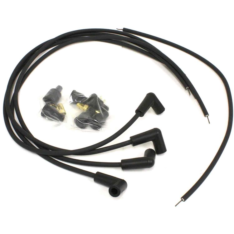 Stock-Look 7mm Spark Plug Wire Set Universal 4-Cylinder