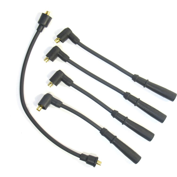 PerTronix 804208 Flame-Thrower Spark Plug Wires 4 cyl 8mm Triumph Type#2 Black