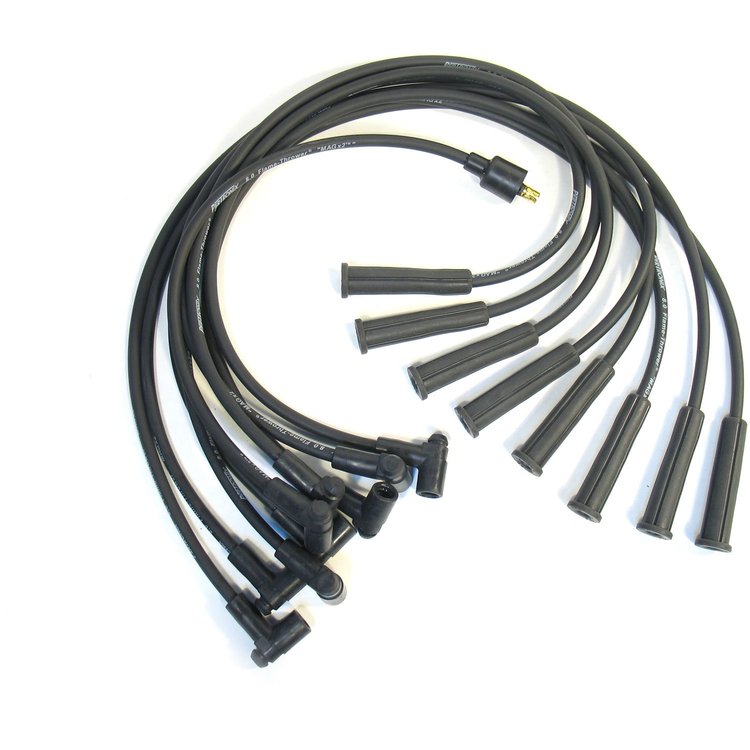 Flame-Thrower 8mm MAGx2 Spark Plug Wires 1958-1976 Ford/Lincoln/Mercury