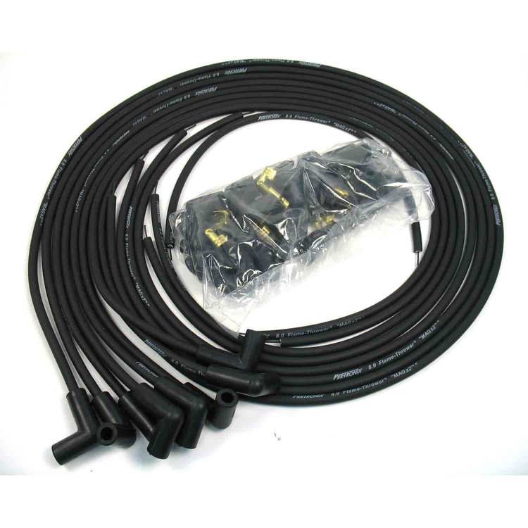 Flame-Thrower 8mm MAGx2 Spark Plug Wires Universal V8/L8
