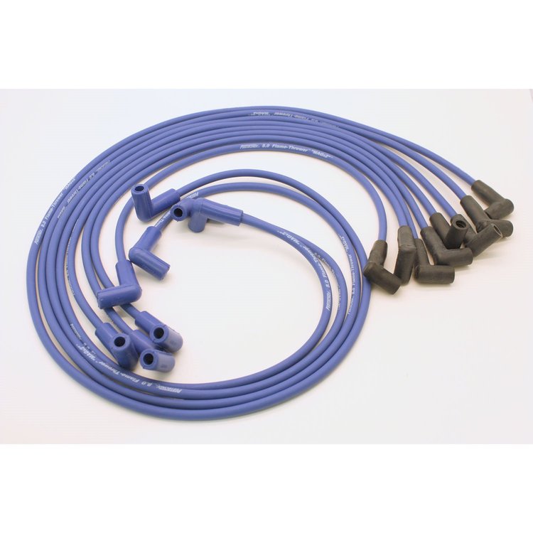 Flame-Thrower 8mm MAGx2 Spark Plug Wires 1974-82 Chevy Corvette 5.7L