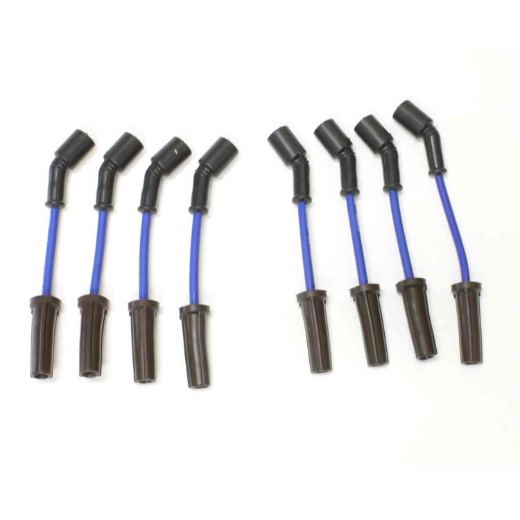 PerTronix 808329 Flame-Thrower Spark Plug Wires 8 cyl GM Custom Fit Blue