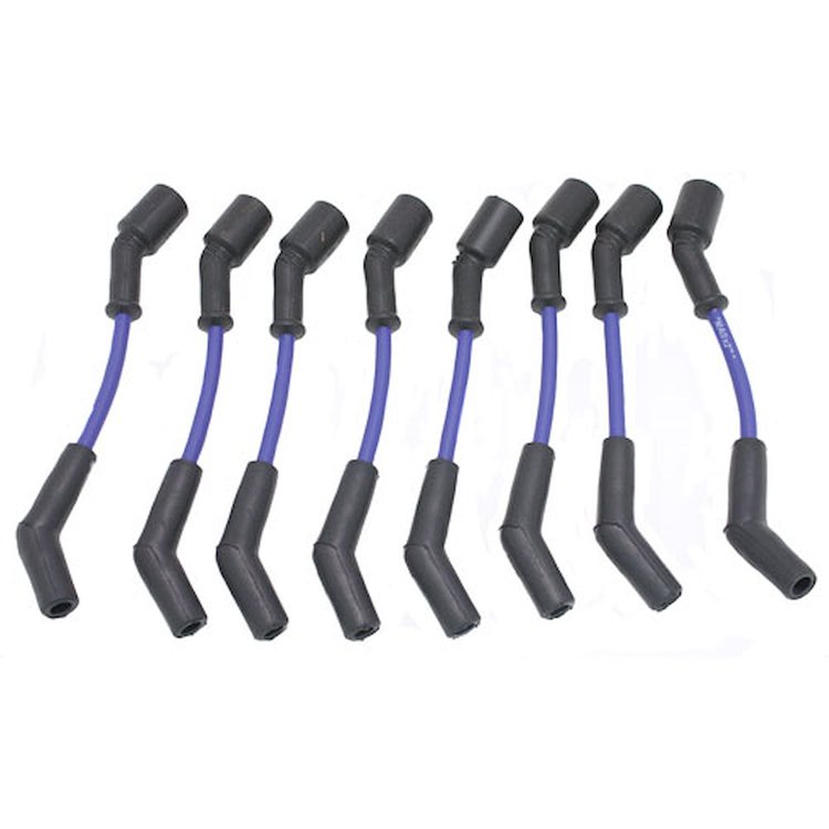 Wires 8MM GM LS 45 Degree Boots Blue