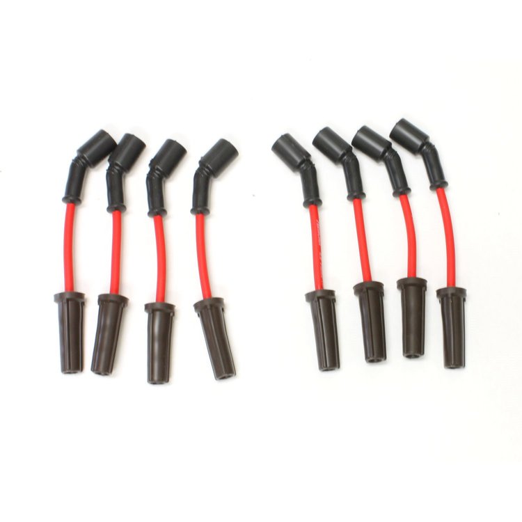 PerTronix 808422 Flame-Thrower Spark Plug Wires 8 cyl GM Custom Fit Red