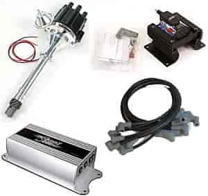 Flame-Thrower II Distributor Kit SB/BB-Chevy Standard Deck