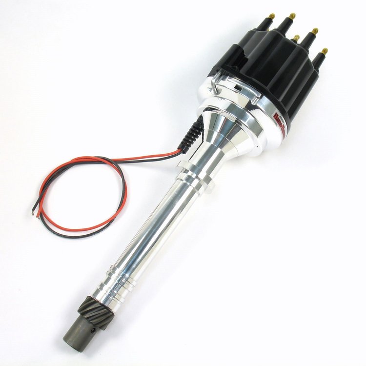 Flame-Thrower II Billet Distributor Small and Big Block Chevy
