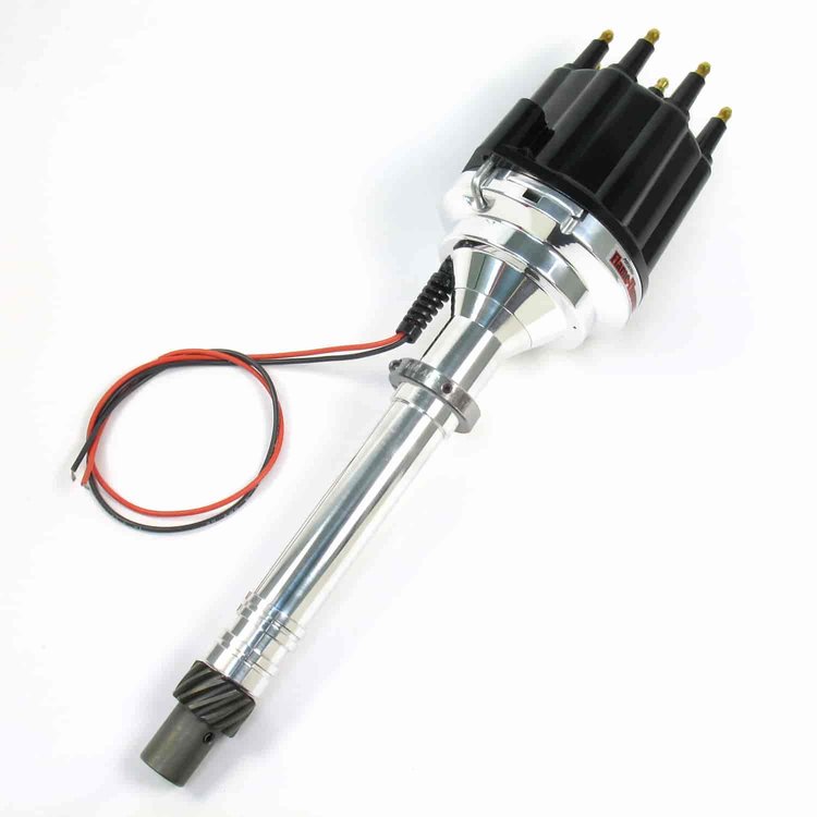 Flame-Thrower II Billet Distributor Small and Big Block Chevy