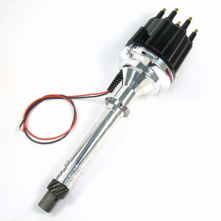 Flame-Thrower II Billet Distributor Small and Big Block Chevy