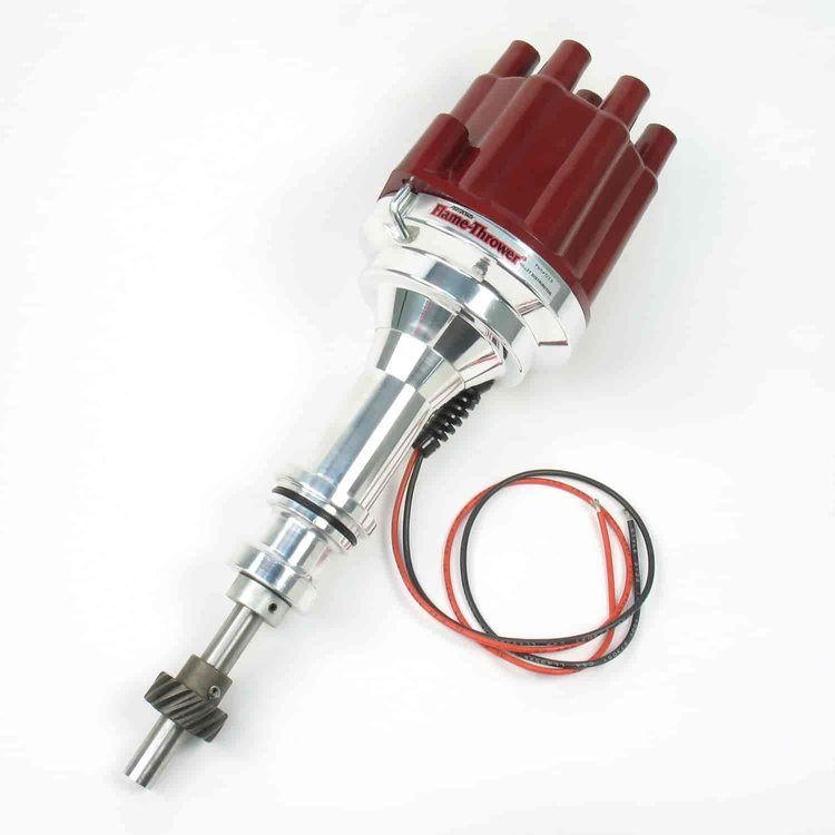 Flame-Thrower II Billet Distributor Ford 221-302 V8