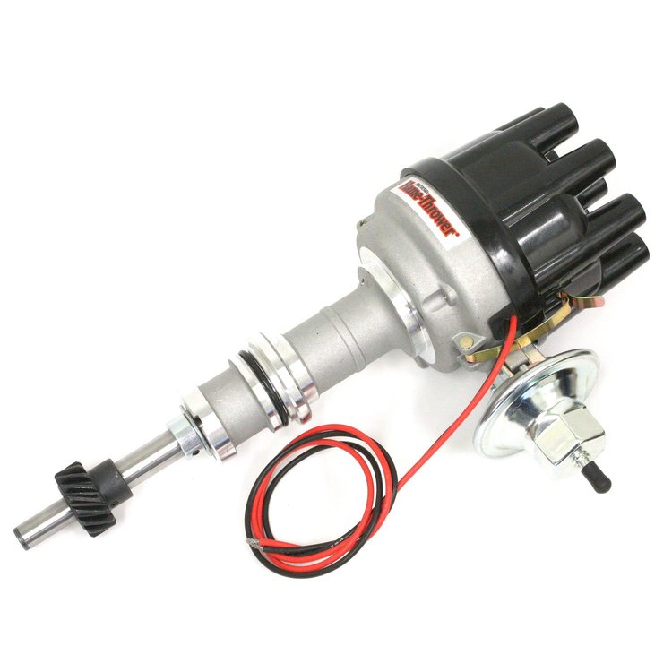 Flame Thrower "Stock Look" Cast Distributor for Ford 221-302