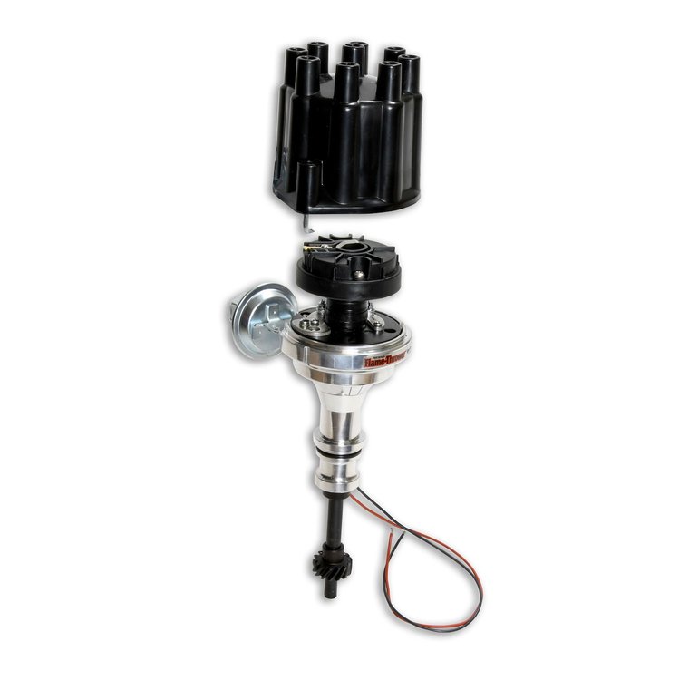 Flame-Thrower Billet Distributor Ford Y-Block 239, 256, 272, 292, 312 ci