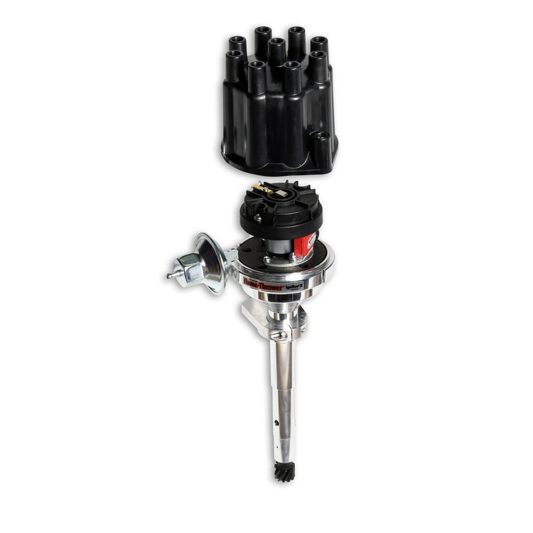Flame-Thrower Billet Distributor 1949-1953 Ford 8-BA Flathead 239, 255 ci
