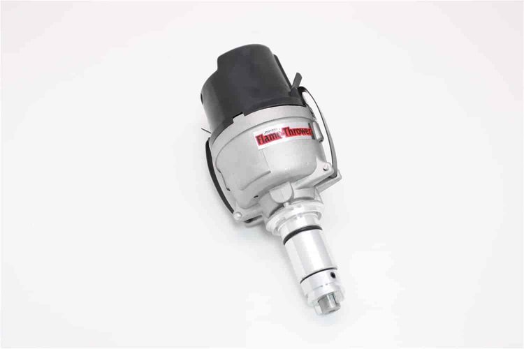 PerTronix D173429 Flame-Thrower Electronic Distributor Cast British 23D 4 cyl Plug and Play with Ign